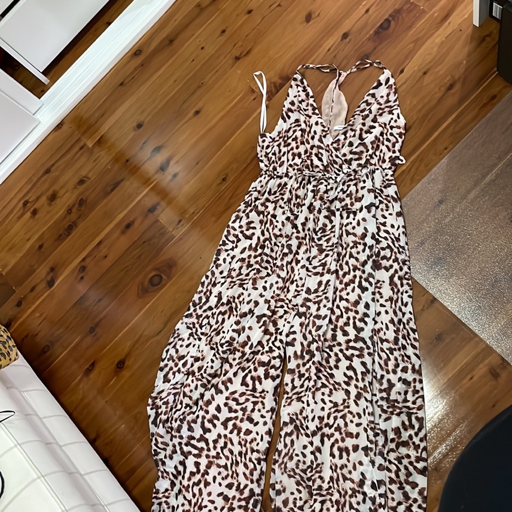 Sheike leopard Jumpsuit Size 16 - Picture 5 of 5